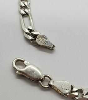 4.5mm CI Italian Sterling Silver Chain Necklace