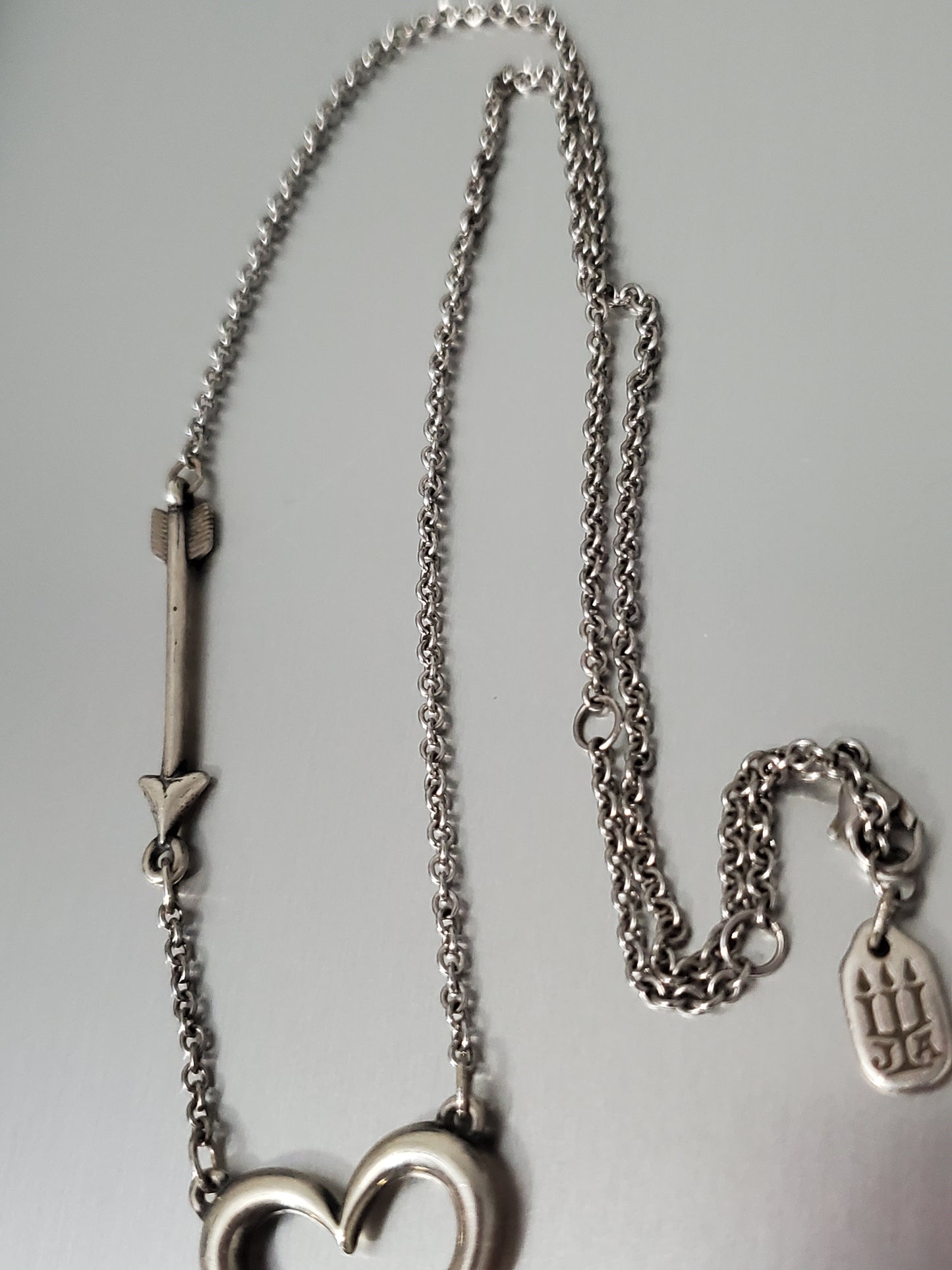 3378-James Avery Love Struck Necklace