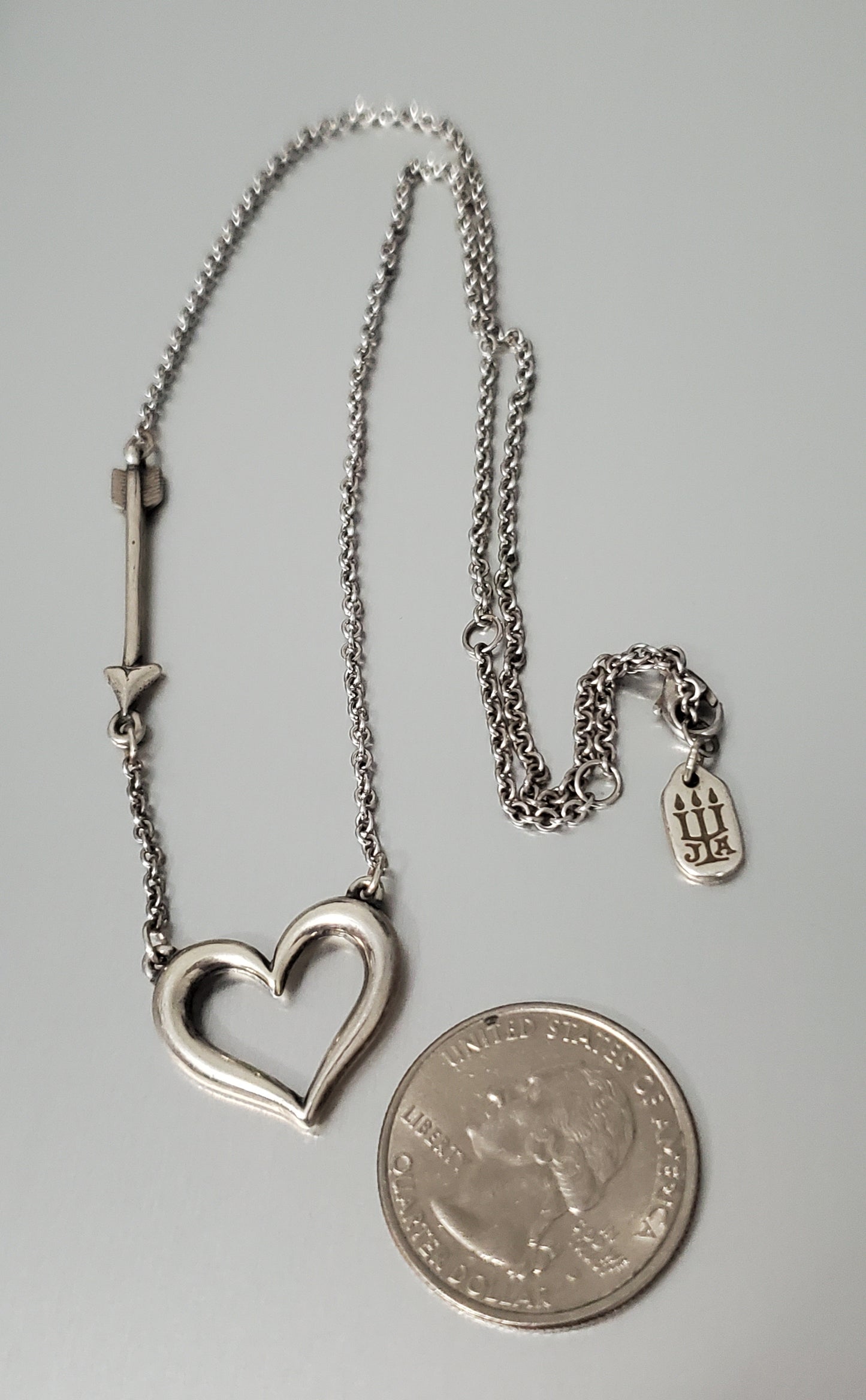3378-James Avery Love Struck Necklace