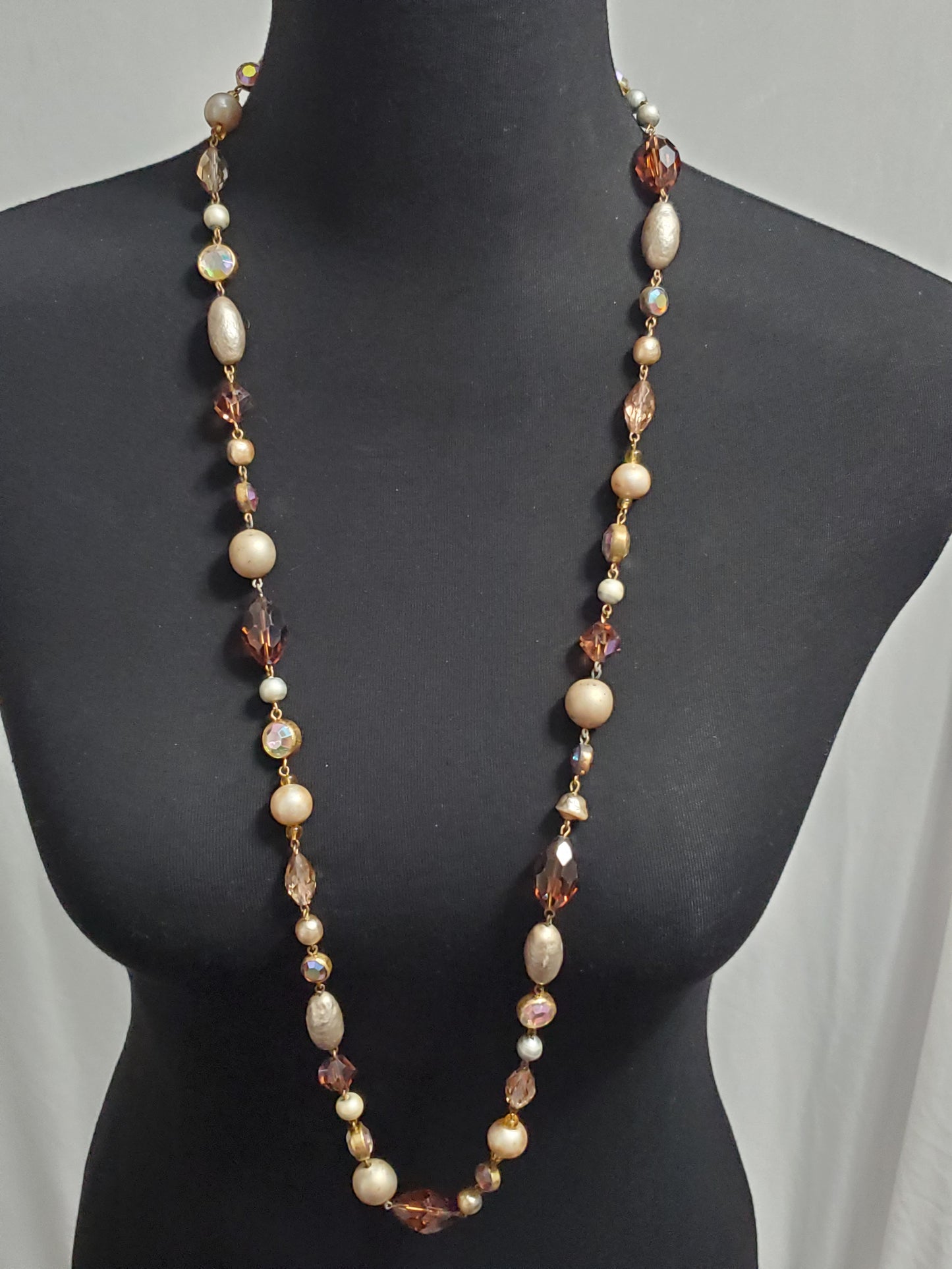 5260-Vintage Glass Necklace