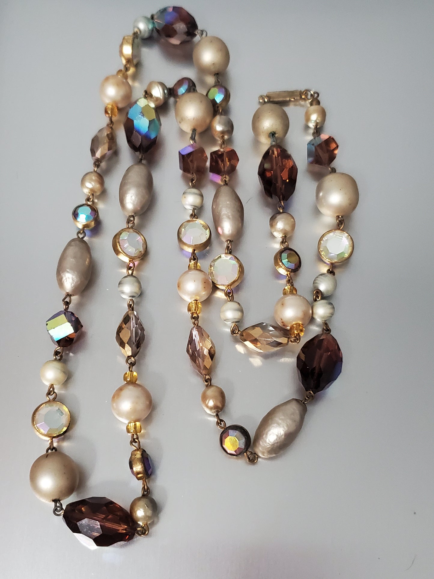 5260-Vintage Glass Necklace