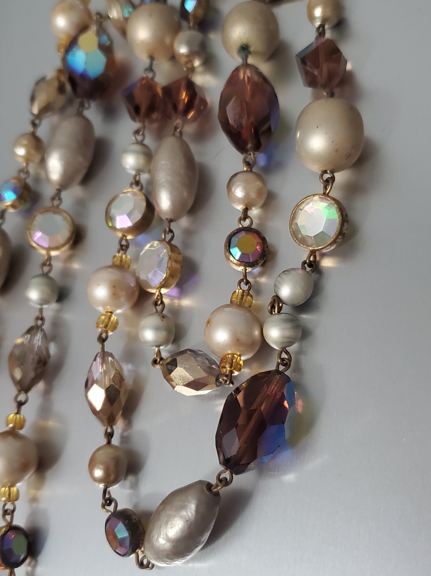 5260-Vintage Glass Necklace