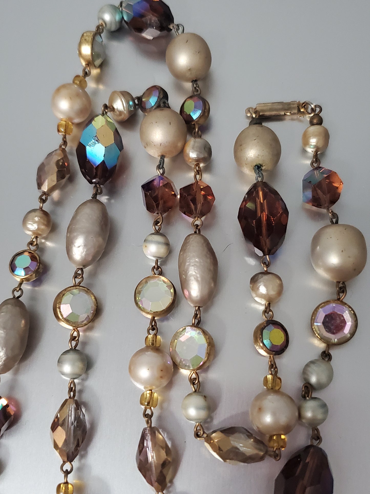 5260-Vintage Glass Necklace