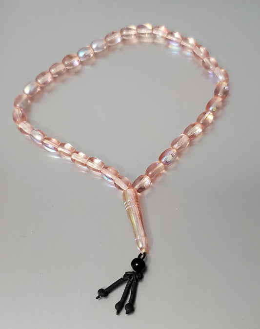 5258-Iridescent Glass Piece
