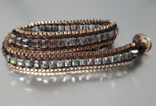 5244-Glass Wrap Bracelet