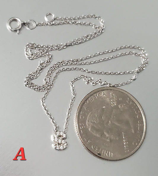 Dainty Sterling Silver Necklaces Choice