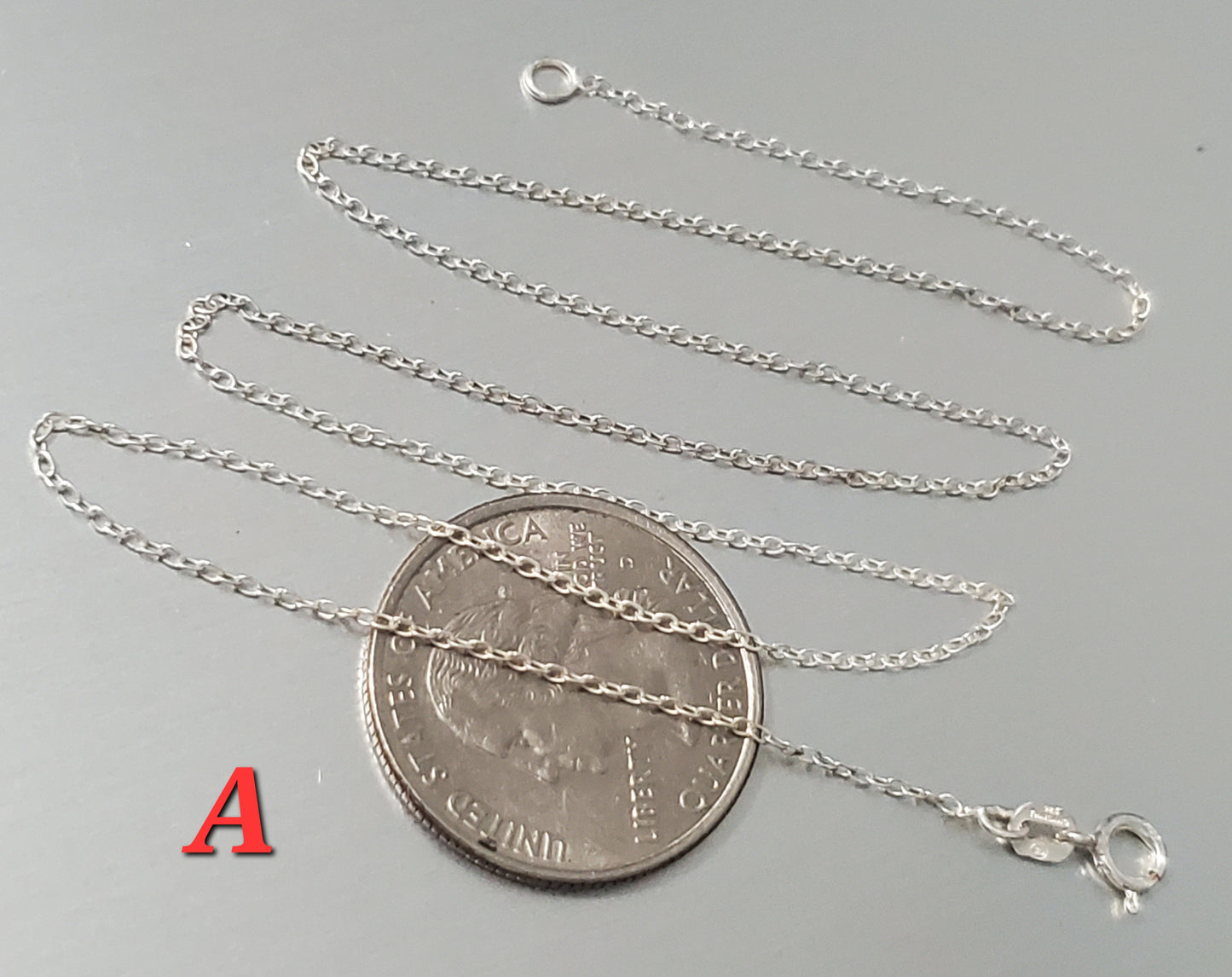 16 Inch Sterling Silver Chains $5 Choice