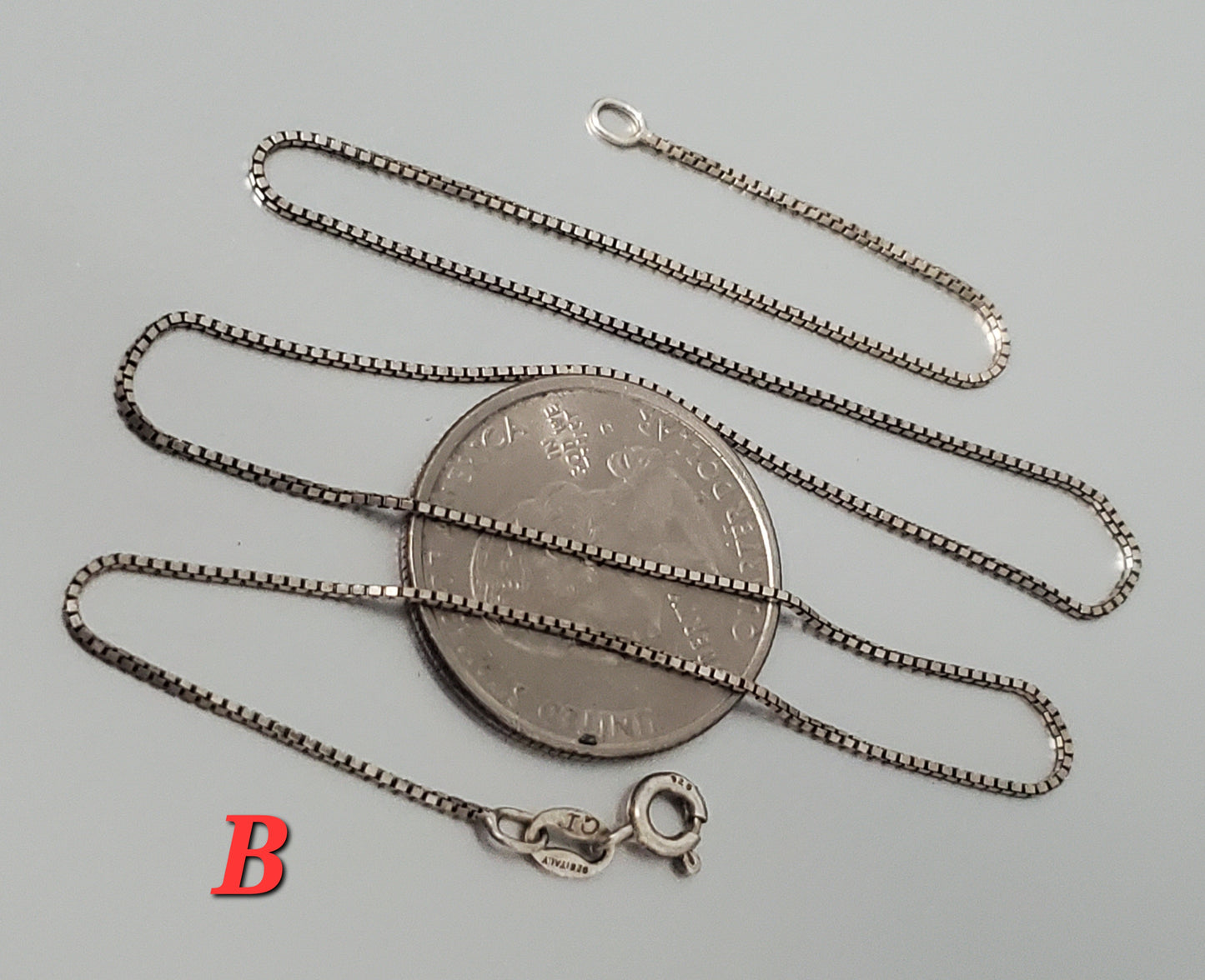 16 Inch Sterling Silver Chains $5 Choice