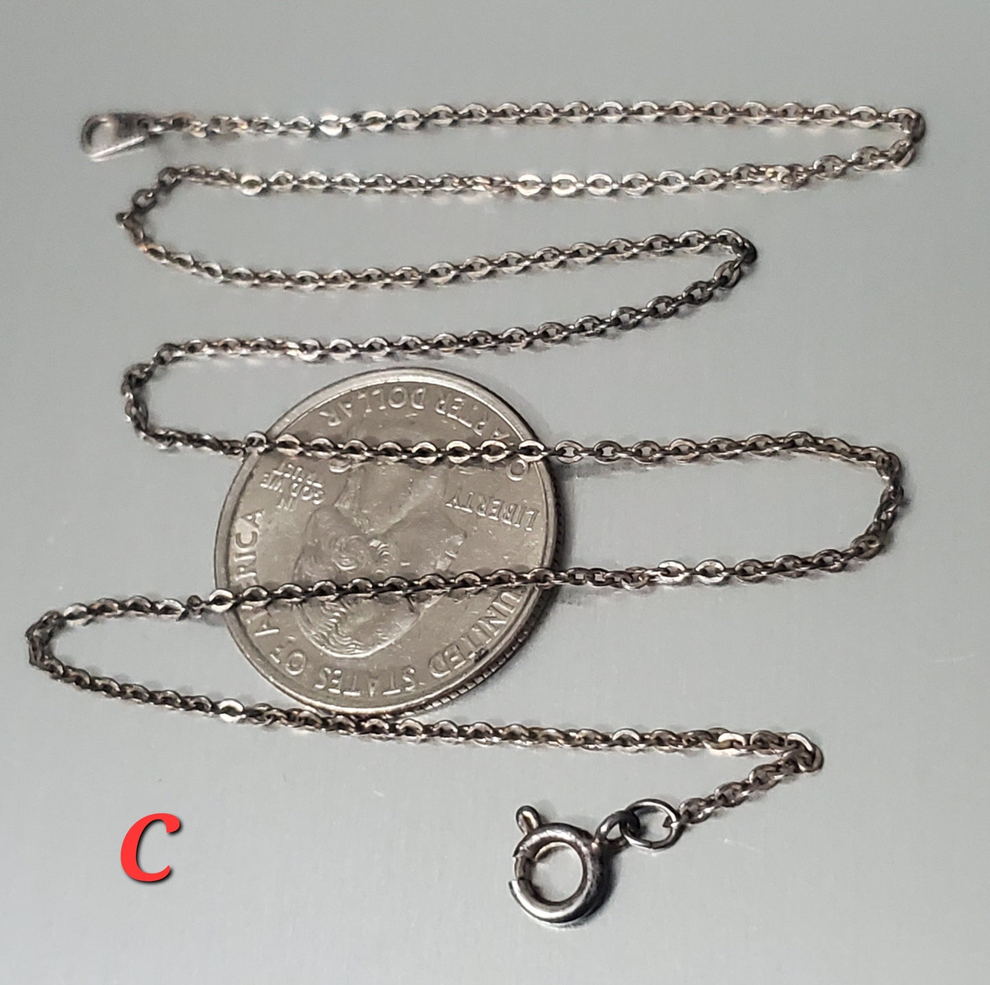 16 Inch Sterling Silver Chains $5 Choice