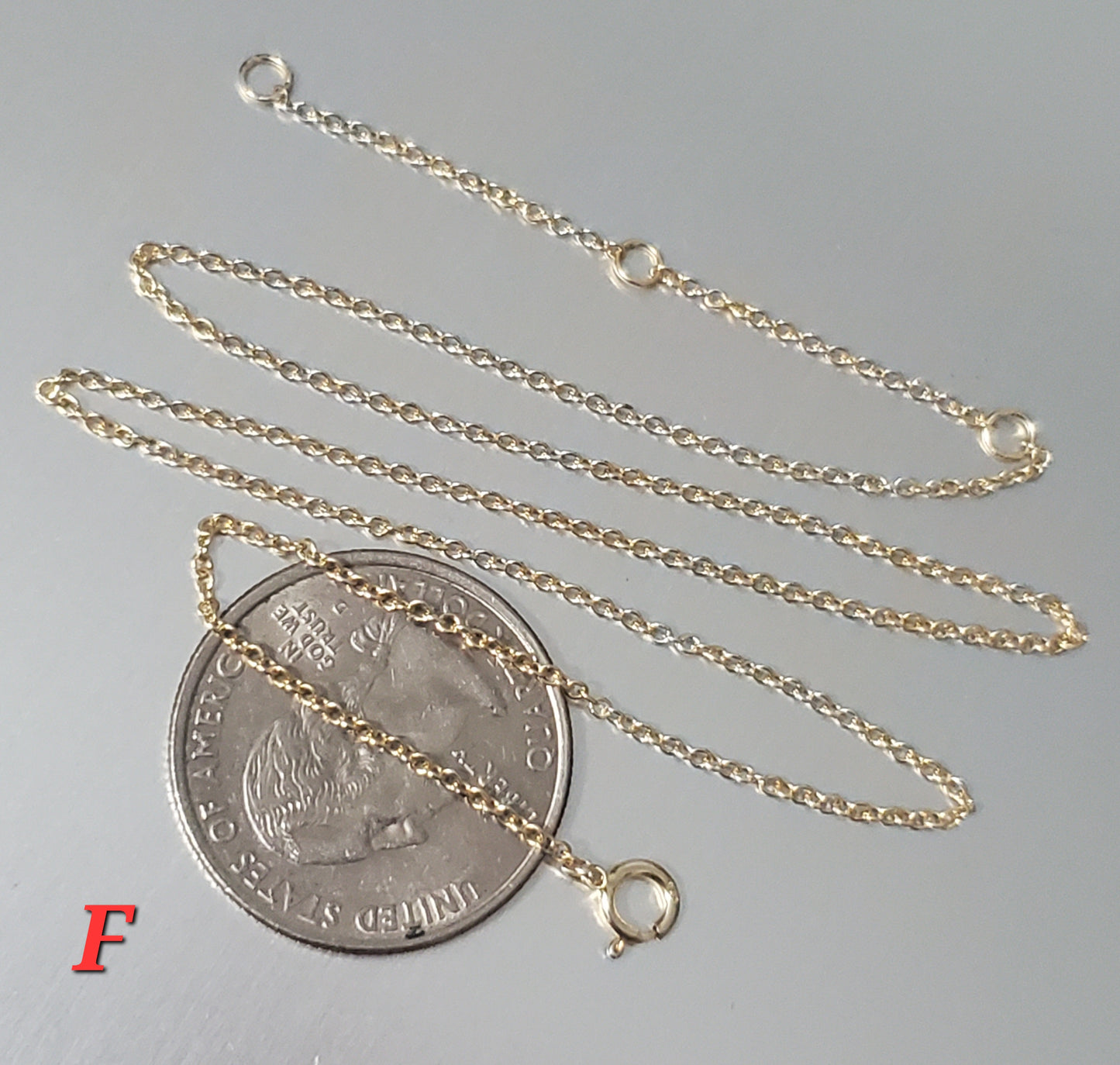 16 Inch Sterling Silver Chains $5 Choice