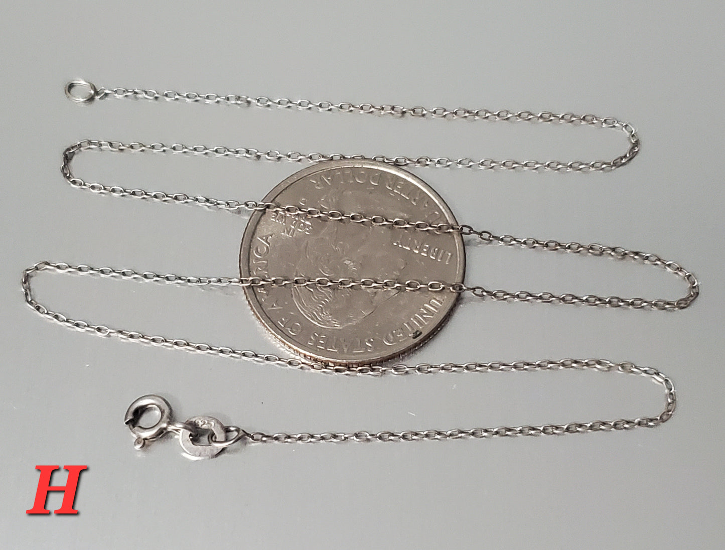 16 Inch Sterling Silver Chains $5 Choice