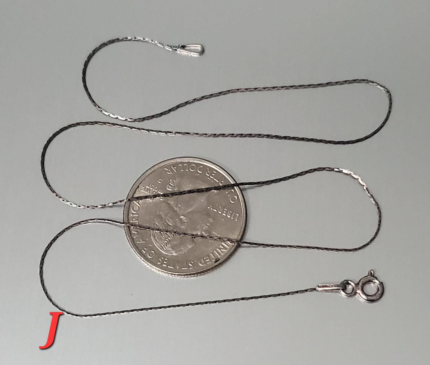 16 Inch Sterling Silver Chains $5 Choice