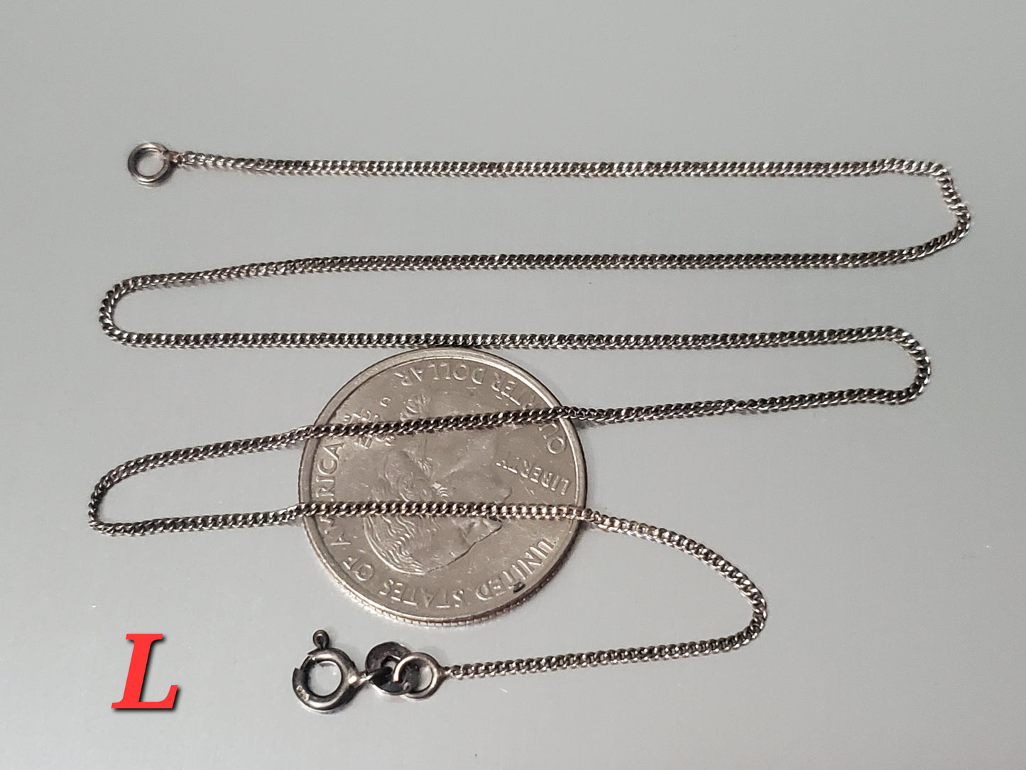 16 Inch Sterling Silver Chains $5 Choice