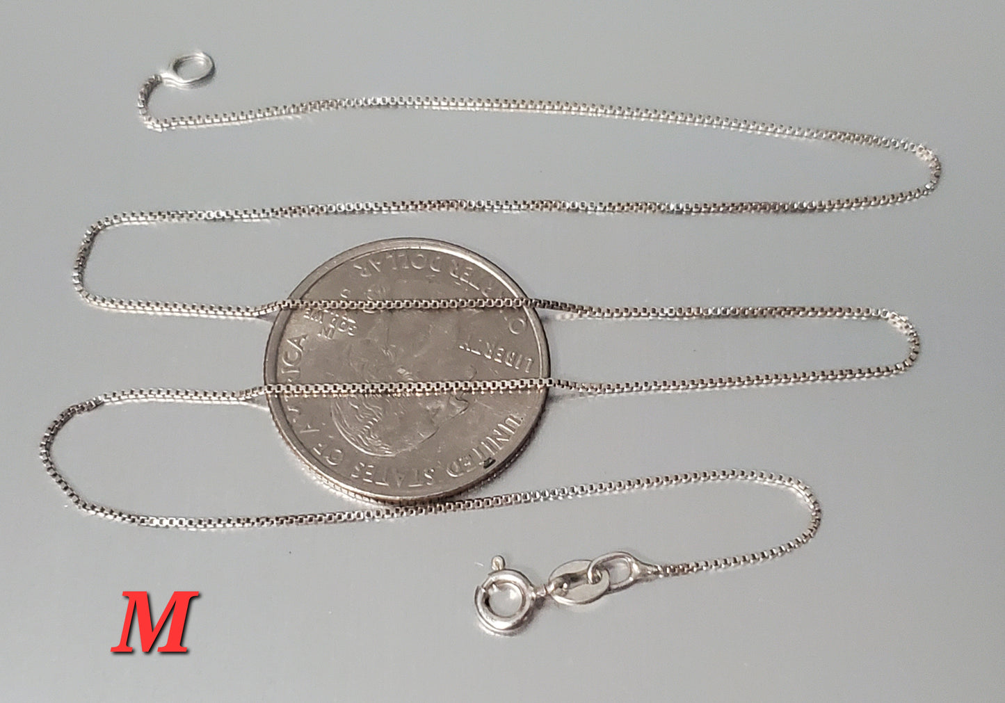 16 Inch Sterling Silver Chains $5 Choice