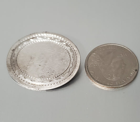 5364-Sterling Silver Engravable Brooch