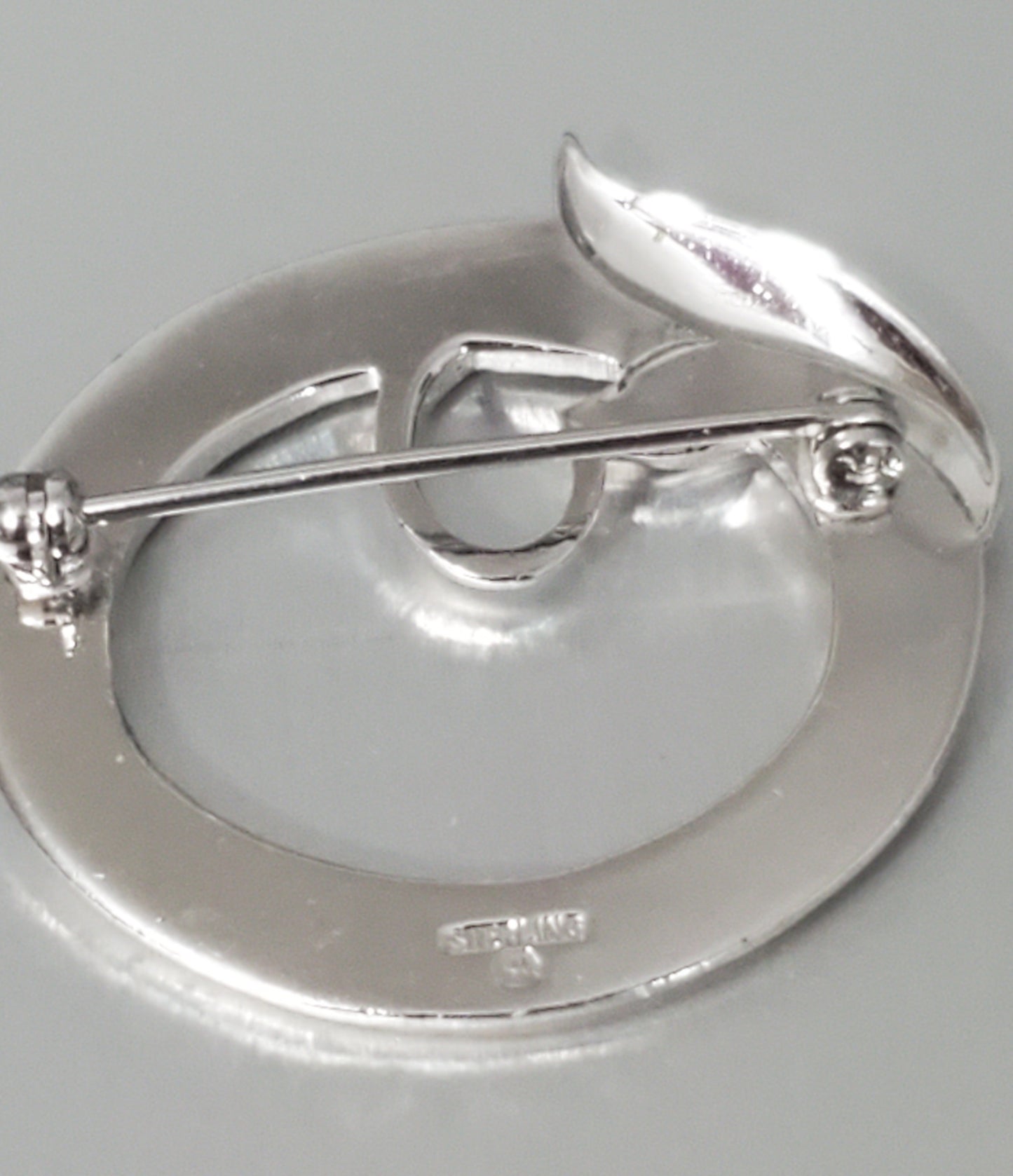 5376-Vintage Sterling Silver Brooch