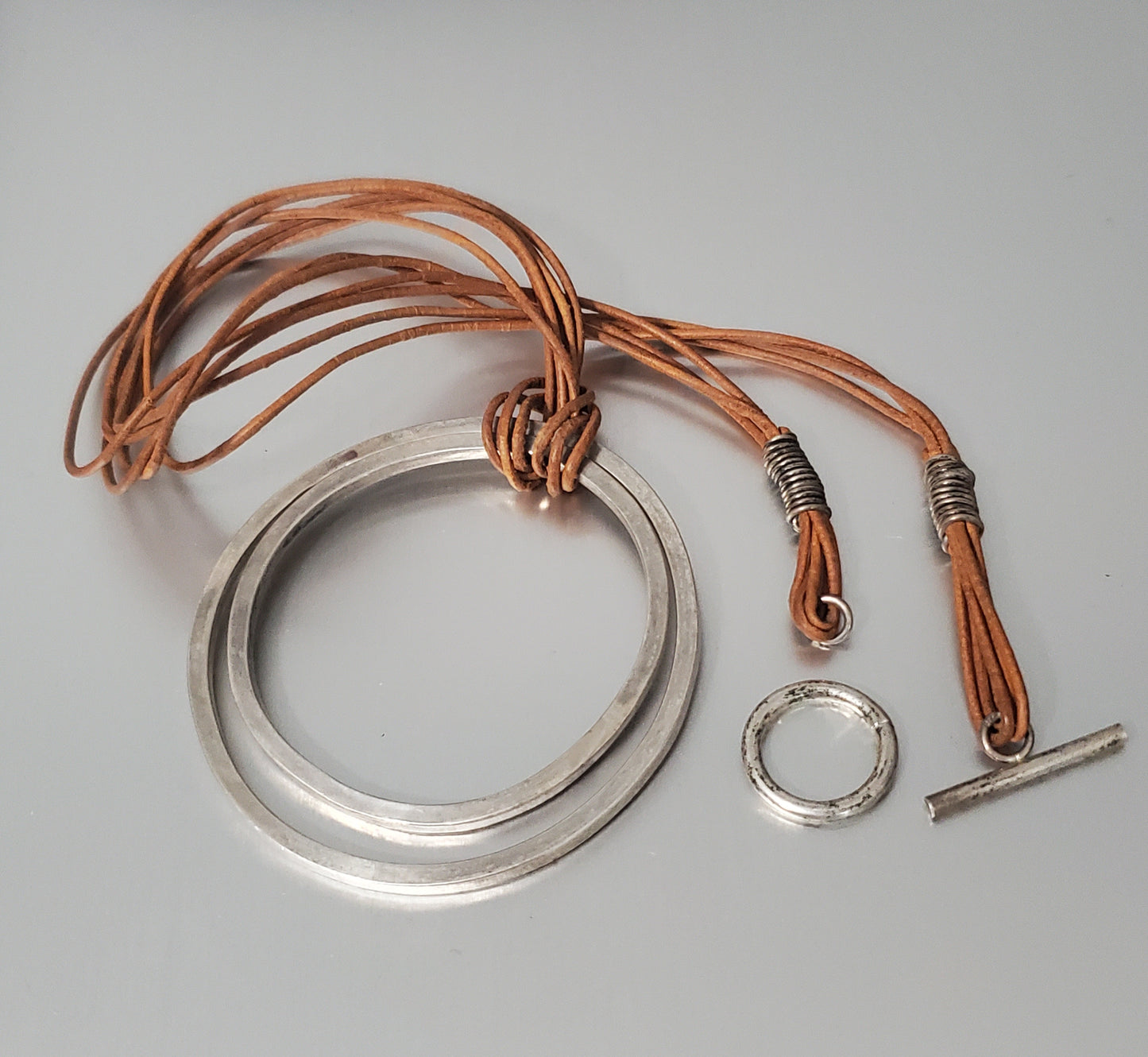 5378-Artisan RCB Sterling Necklace for Repair