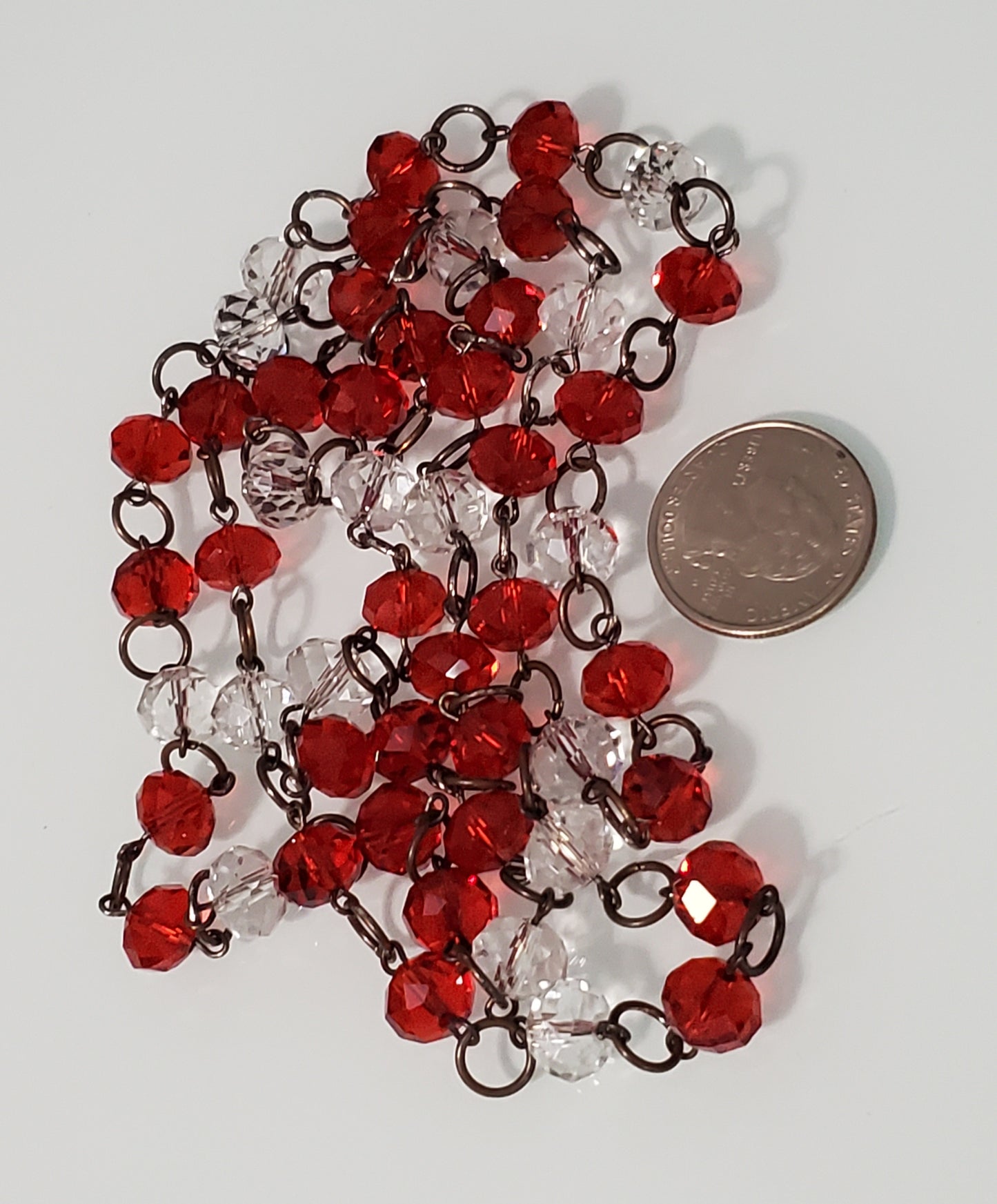 5426-Vinatge Glass Necklace