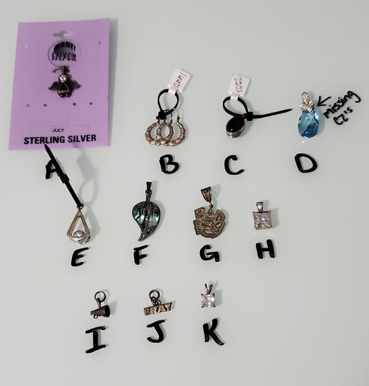 Sterling Silver Choice Items