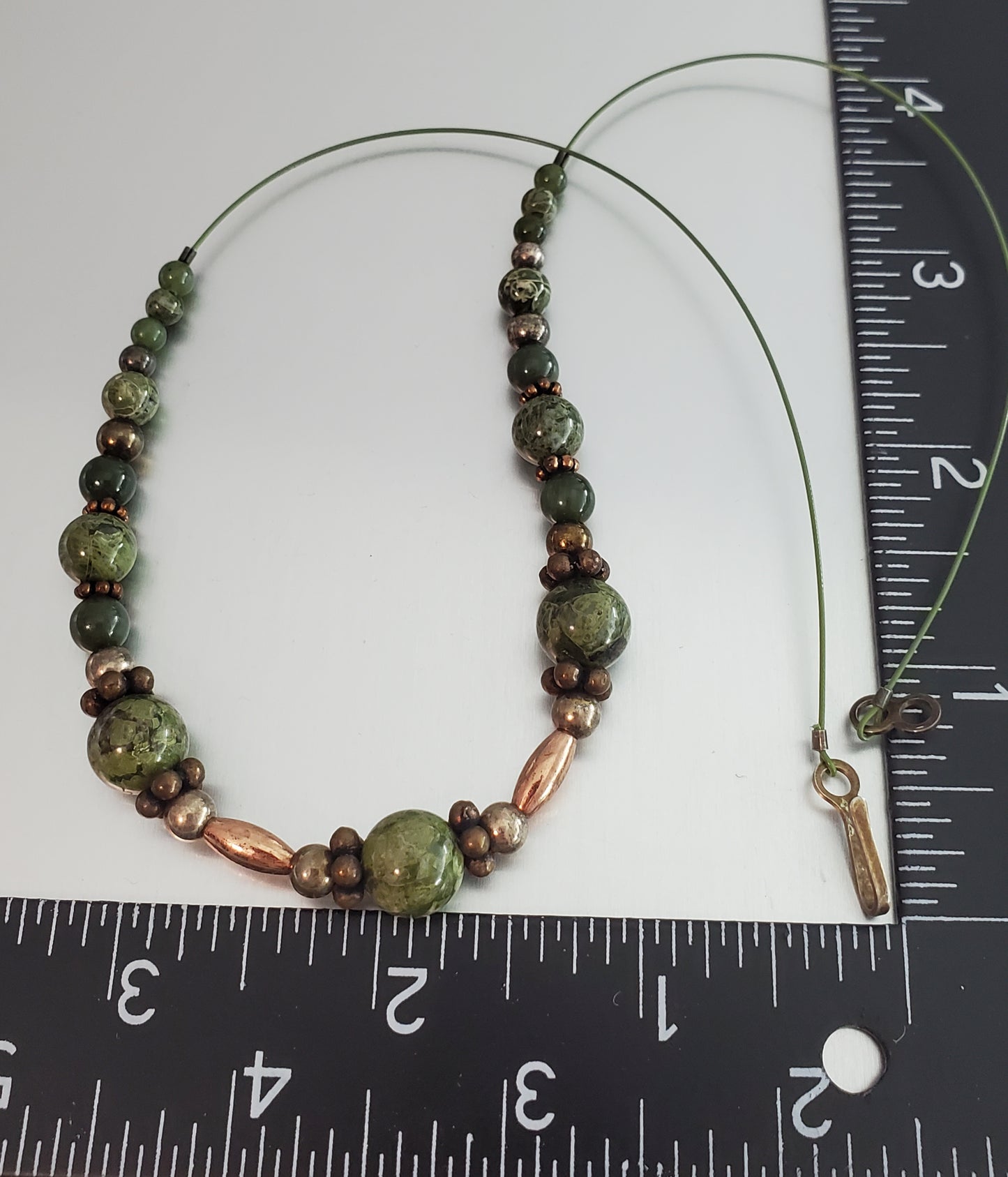 5886-Sterling Stone Necklace