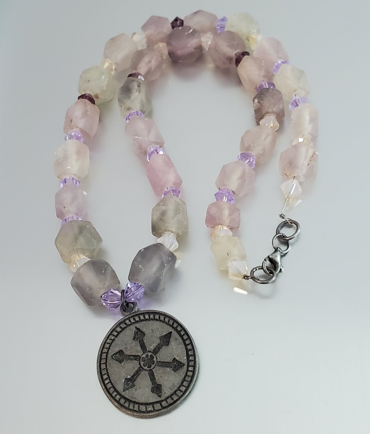 5894-Sterling Clasp Necklace