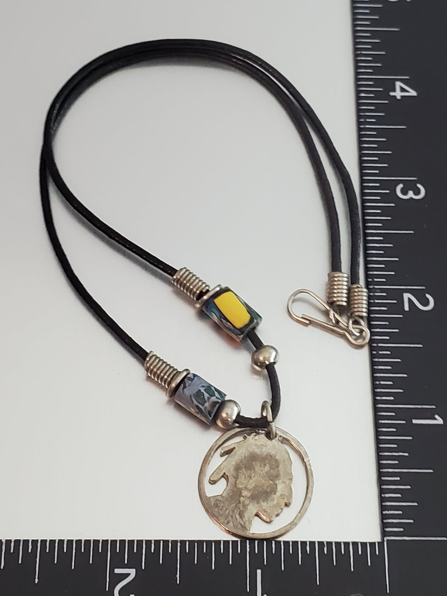 5912-Faux Coin Necklace