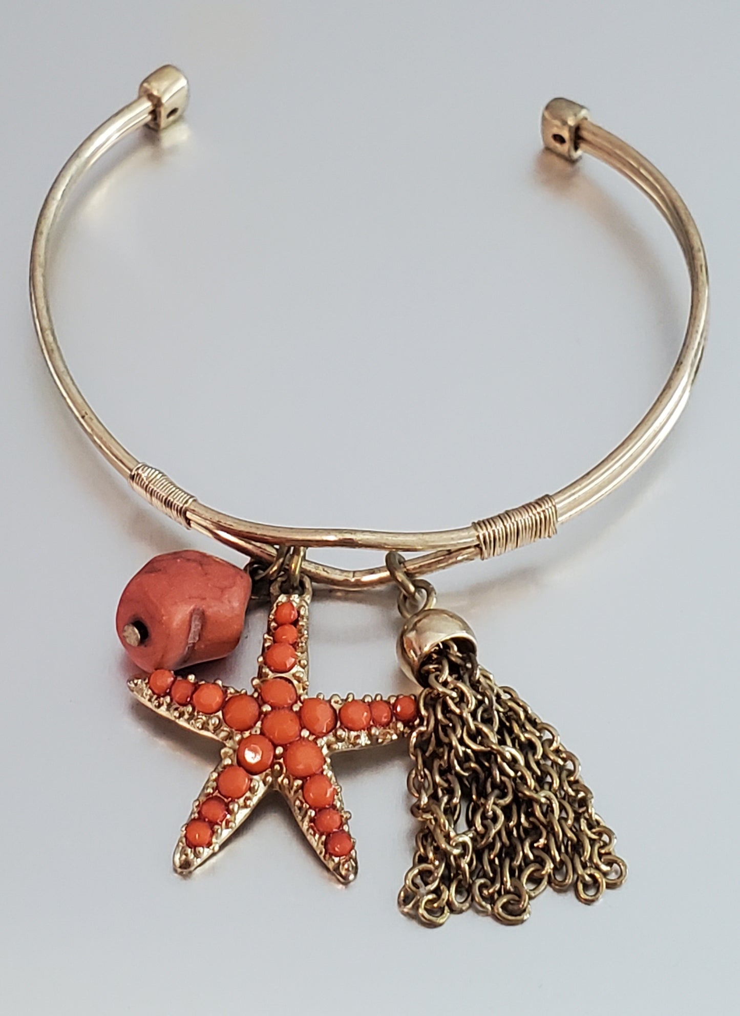 3205-Ocean Themed Beachy Bracelet