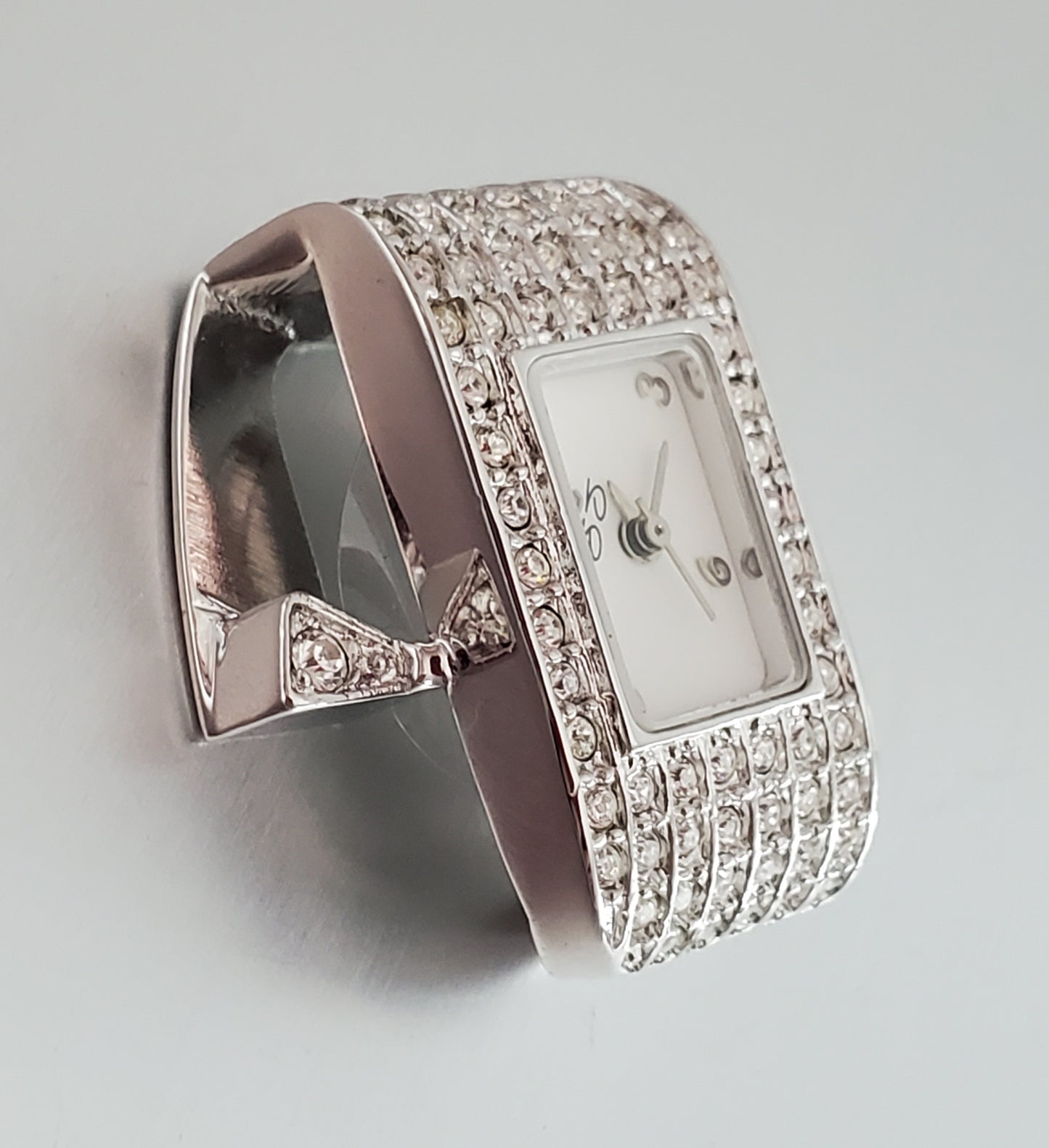 5922-Rhinestone Slide on Watch Front