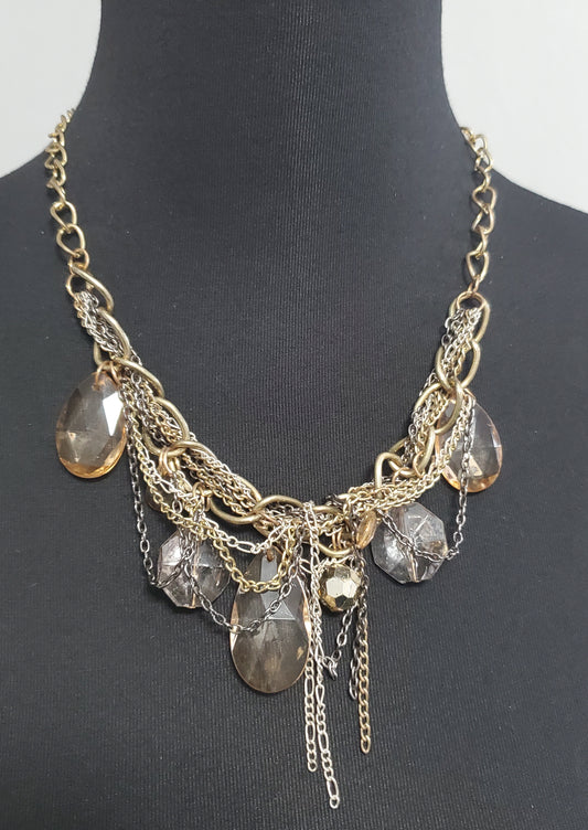 4328-Resin Tethered Necklace