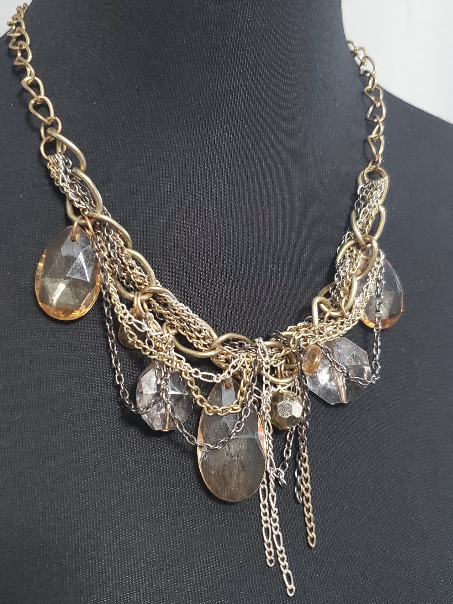 4328-Resin Tethered Necklace