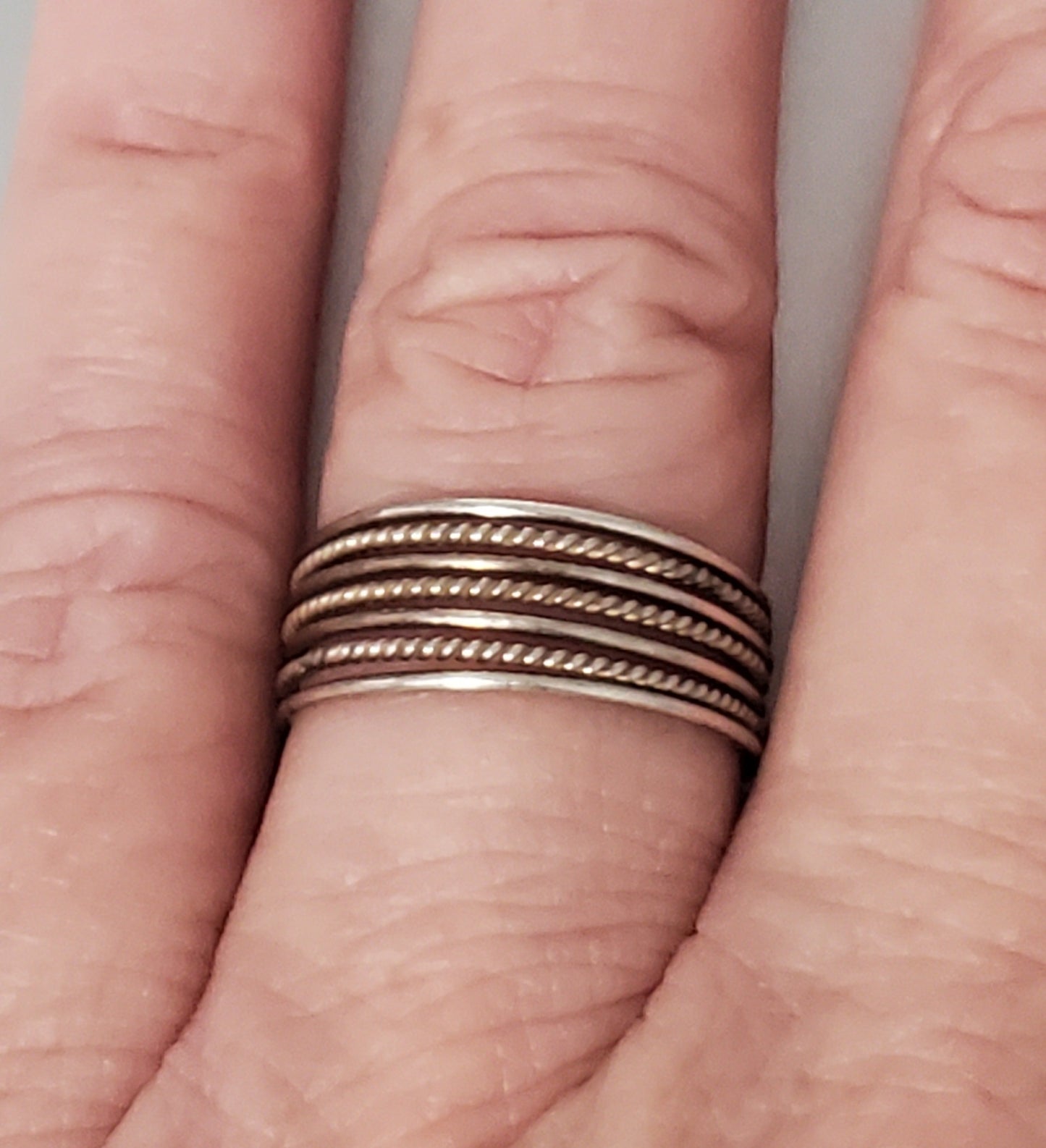 2687-Sterling Silver Ring sz 6.75