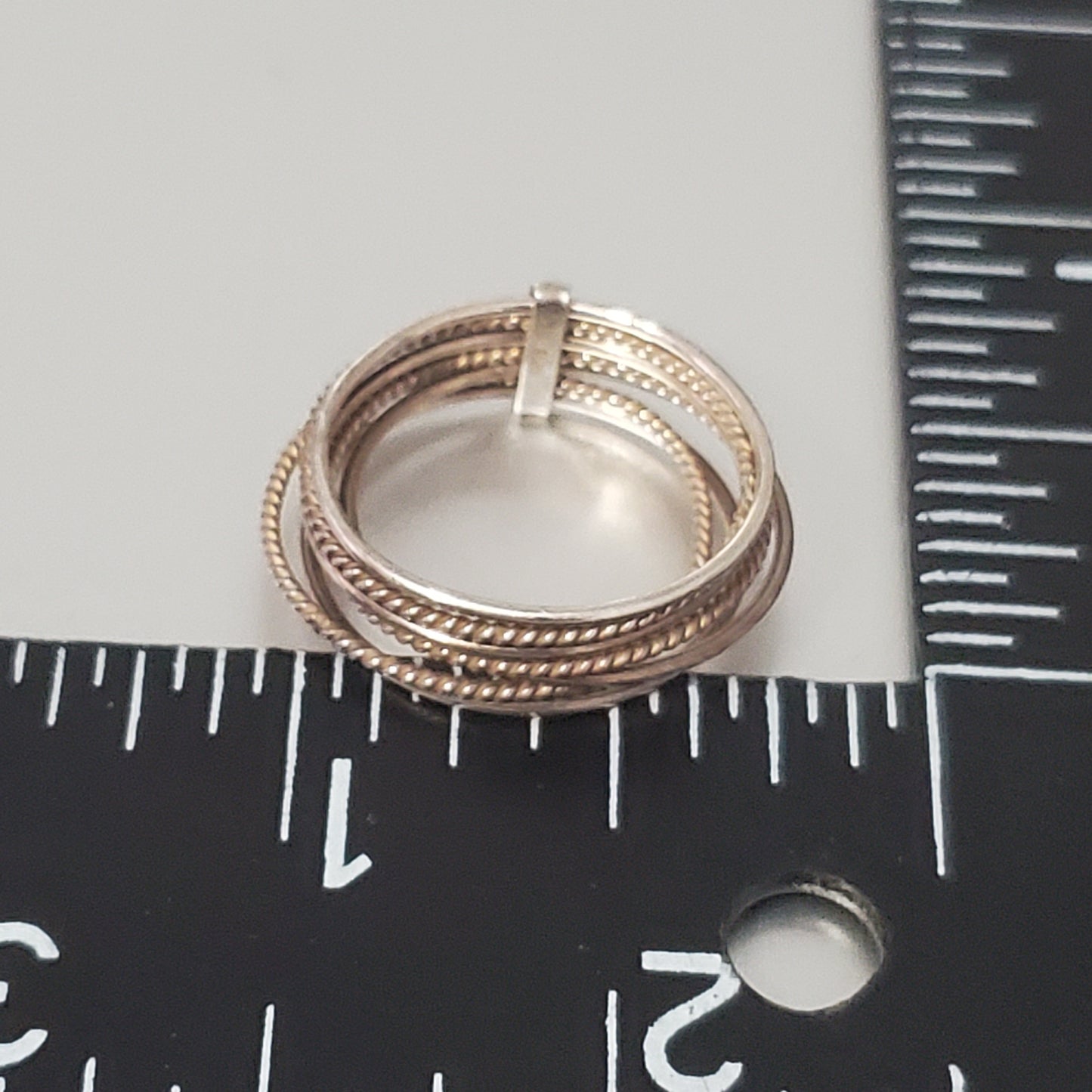 2687-Sterling Silver Ring sz 6.75