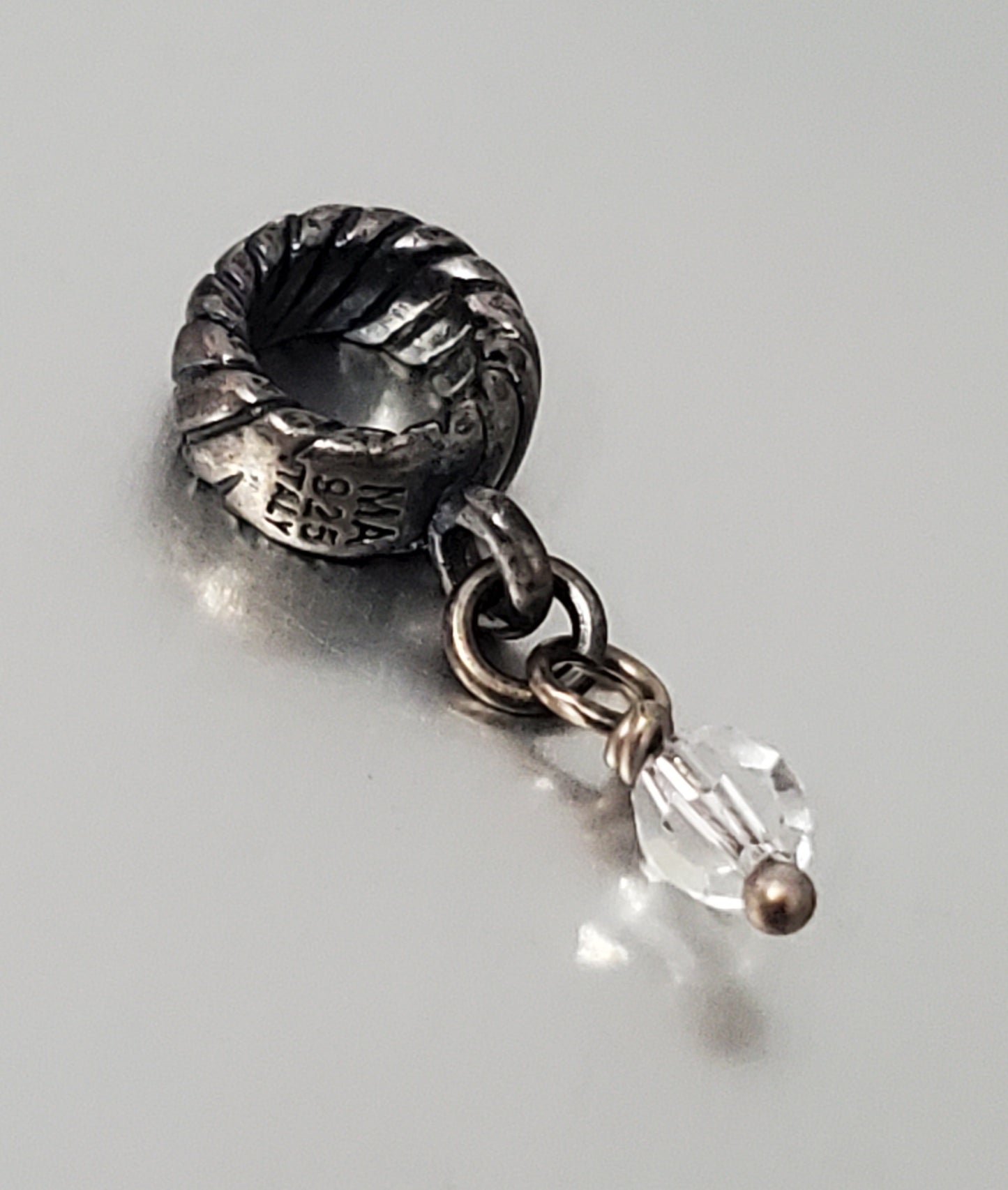 1232-MA Michael Anthony Sterling Slide Charm