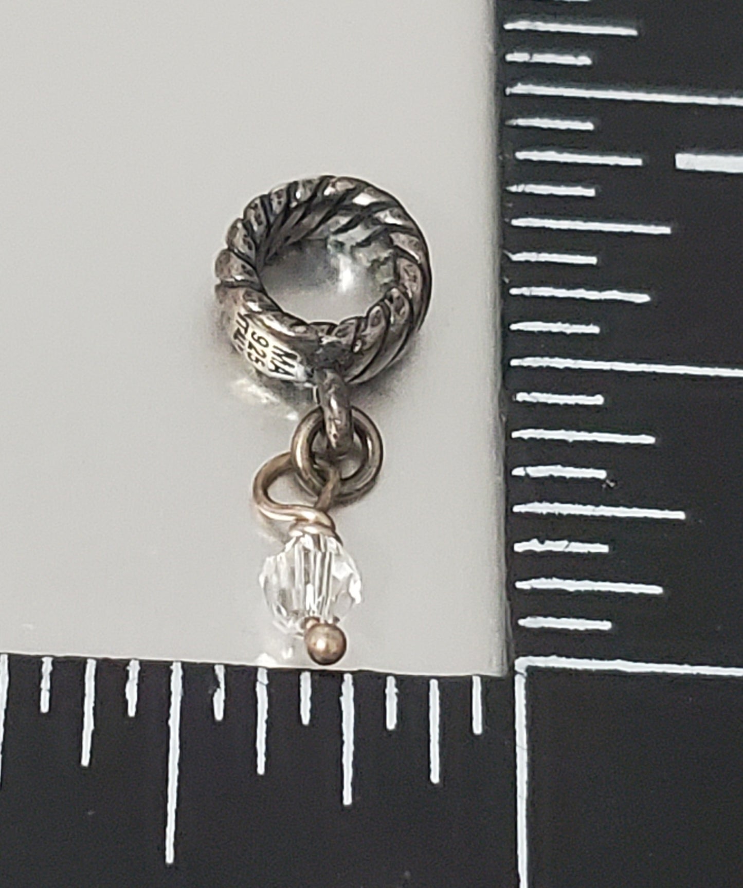 1232-MA Michael Anthony Sterling Slide Charm