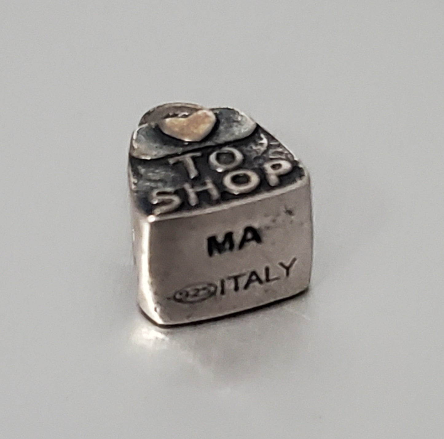 3441-MA Michael Anthony Sterling Shopping Charm