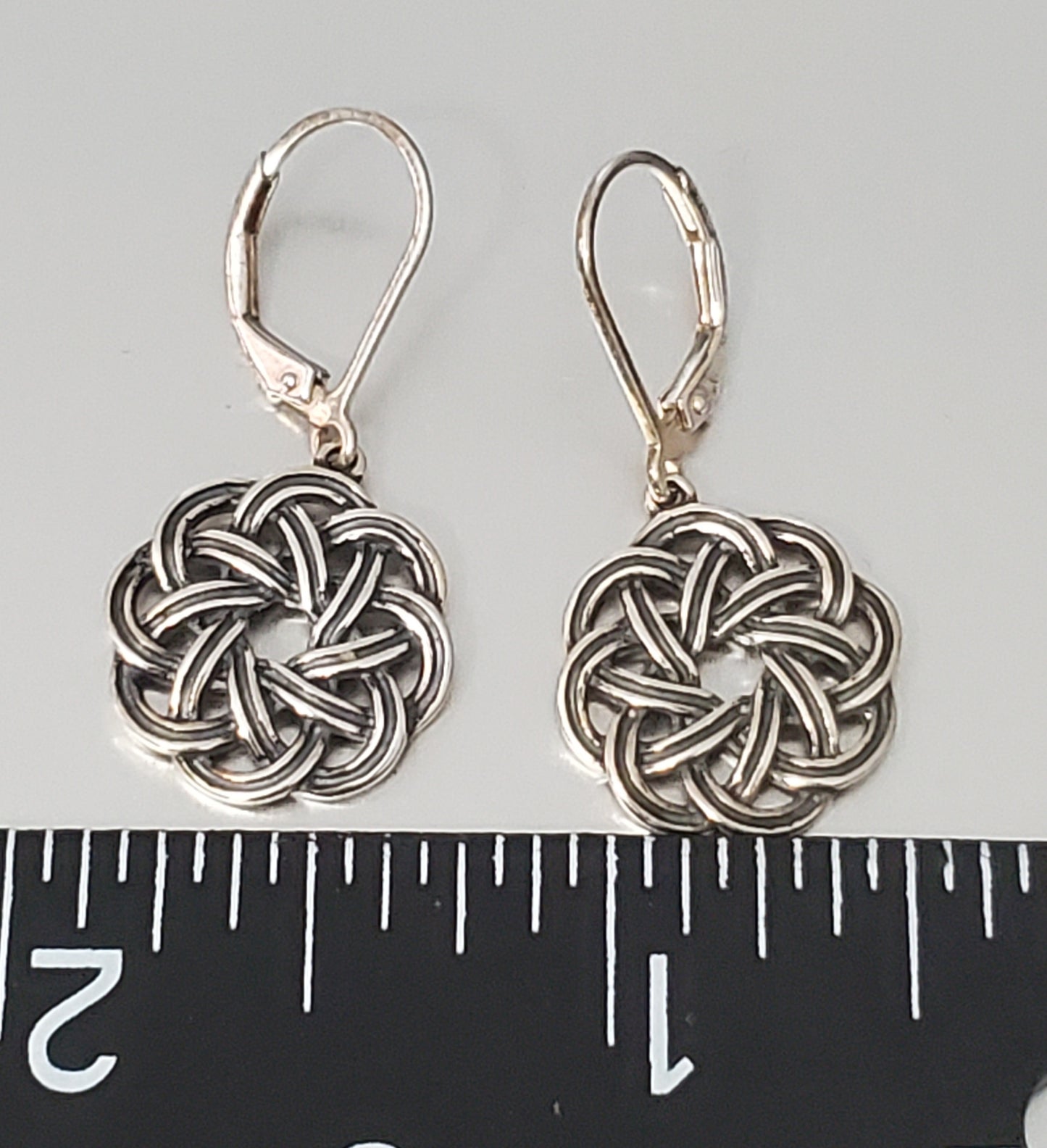 28-PAJ Sterling Silver Dangle Earrings