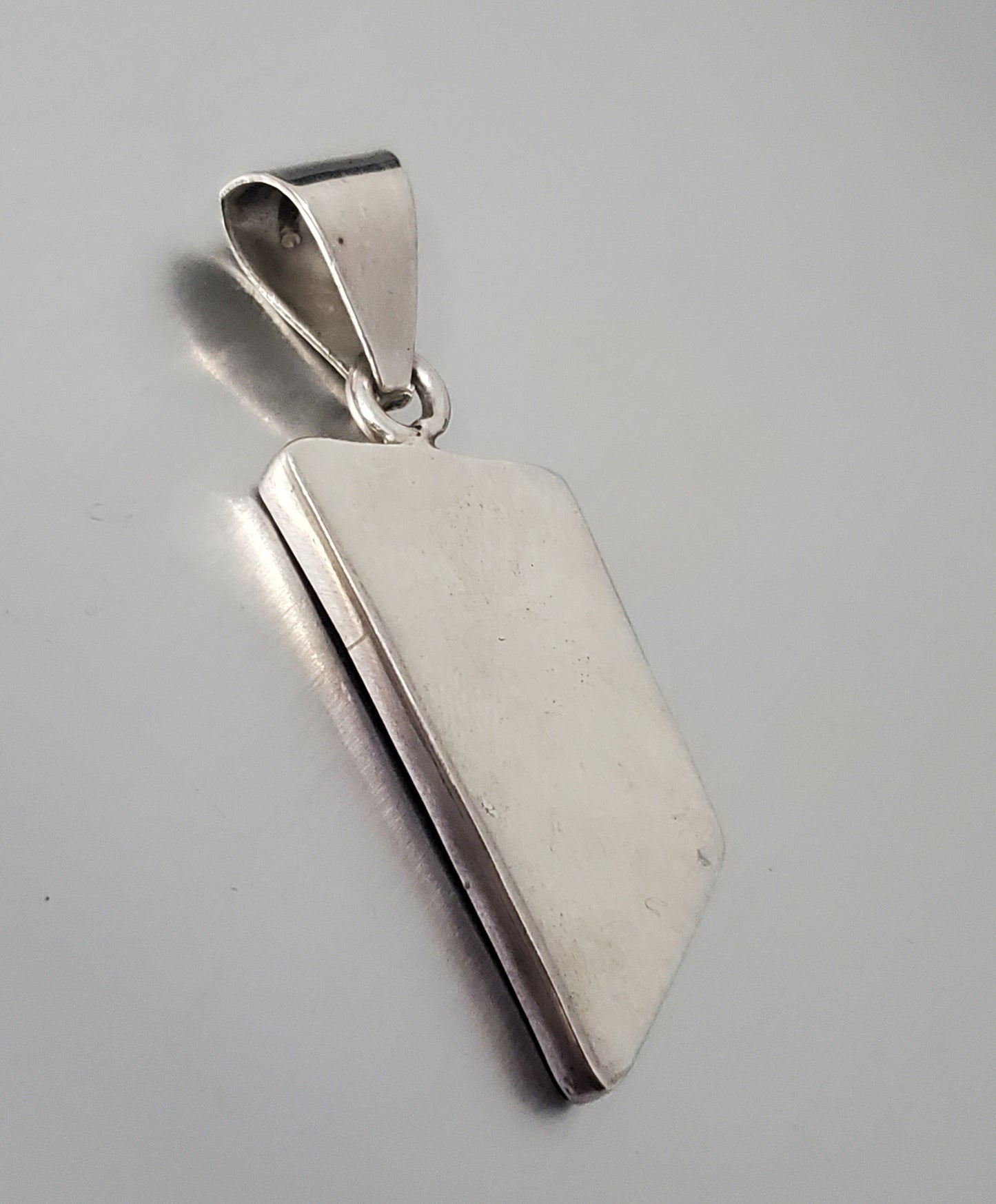 3238-Azurite Sterling Silver Pendant