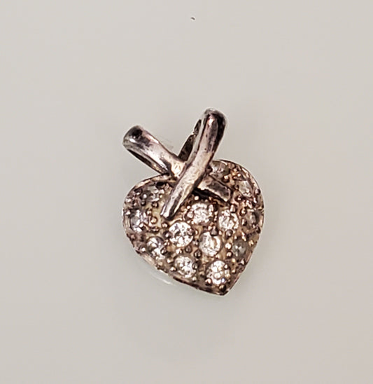 1572-Heart Sterling Silver Pendant