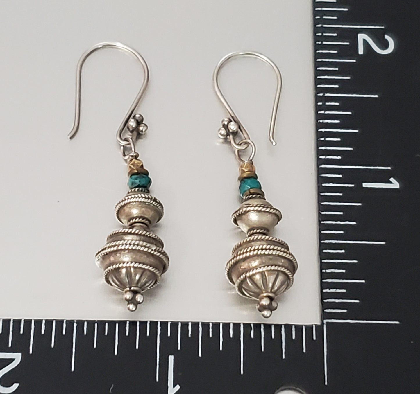 2772-Bali Sterling Silver Dangle Earrings