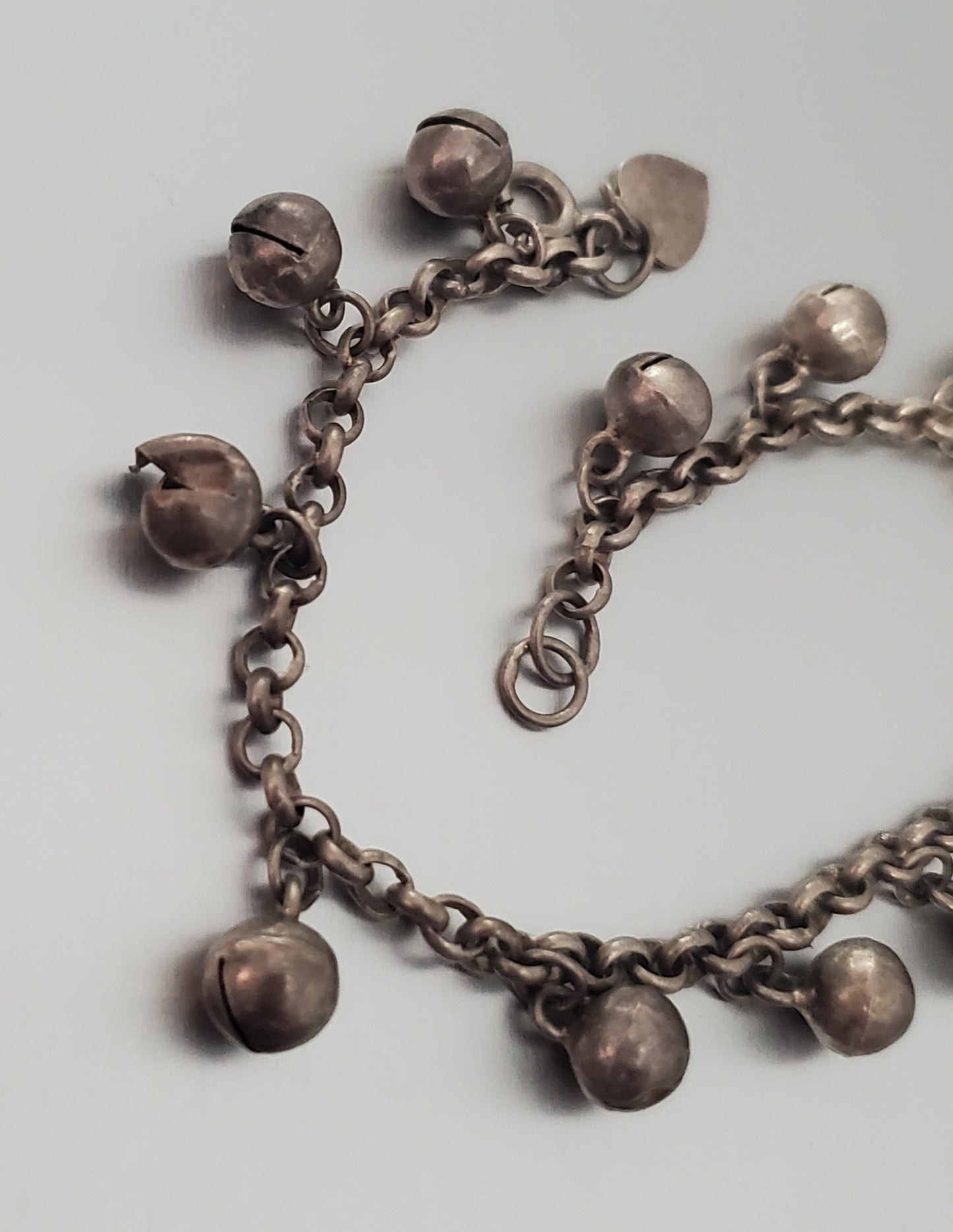 3459-Vintage Hong Kong Sterling ChaCha Bracelet