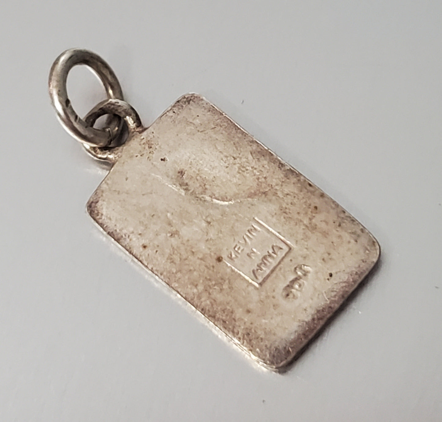 2818-Kevin & Ann 900 Silver Pendant / Charm