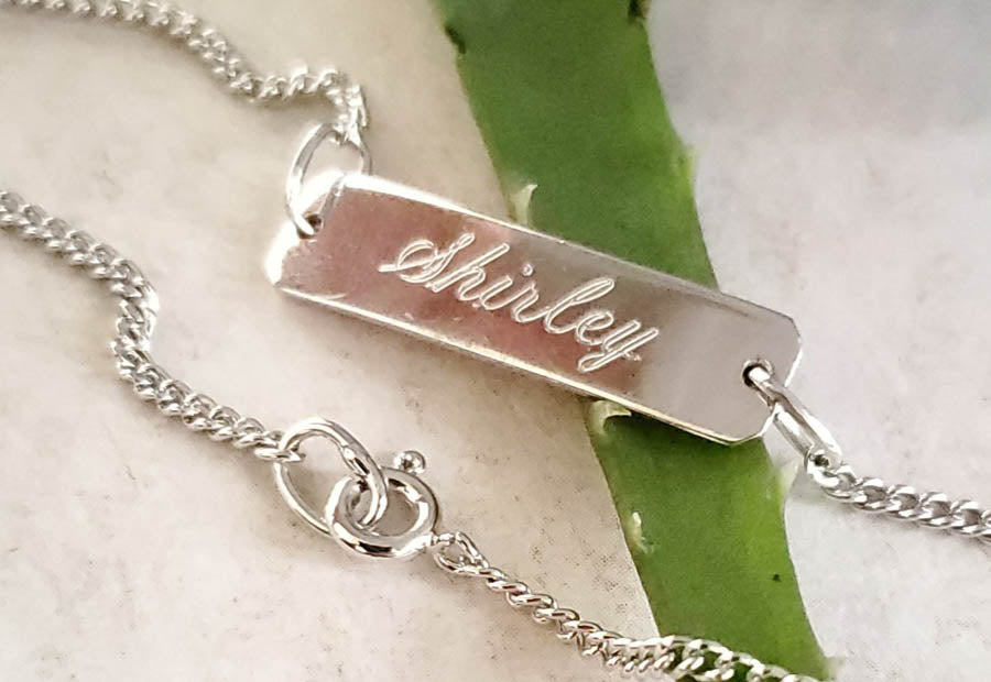 VTG Sterling Silver "Shirley" Bracelet