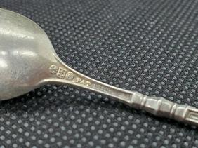 Old Vintage Sterling Silver Spoon