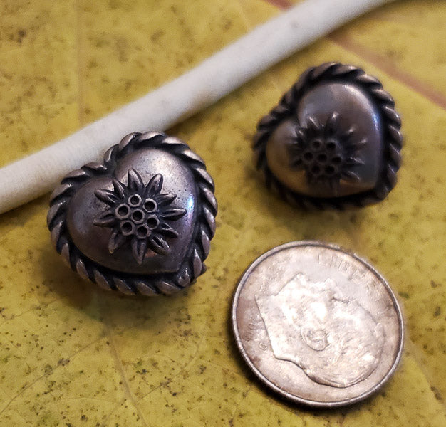 Sterling Silver Heart Earrings