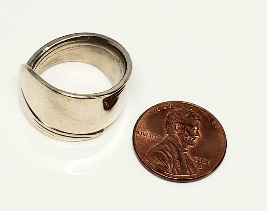 Sterling Silver Wrapped Ring Sz 6.5