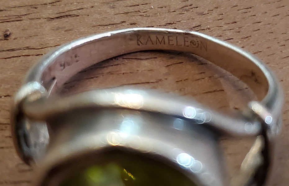 KAMELEON Sterling Silver Ring Sz 6.25