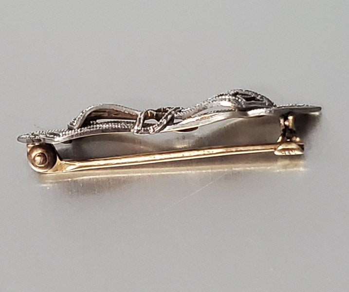 14k Gold Art Deco Brooch