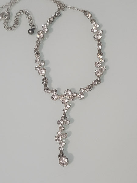 71270-Rhinestone Lariat Necklace