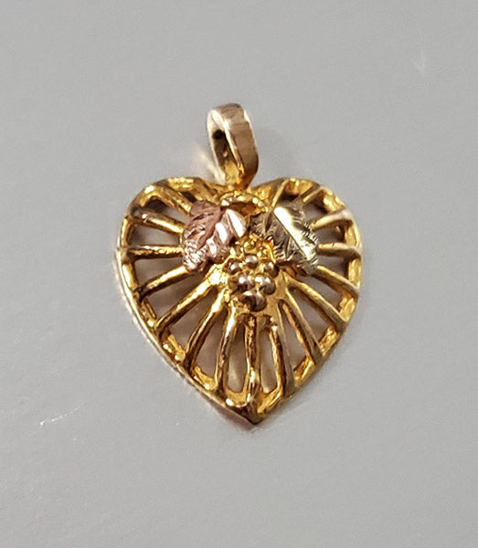 Black Hills 10k Gold Pendant