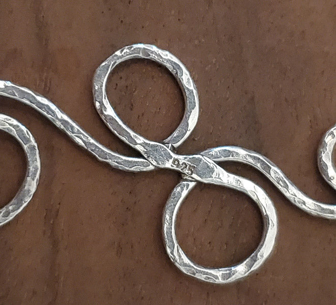Sterling Silver Swirl Pendant